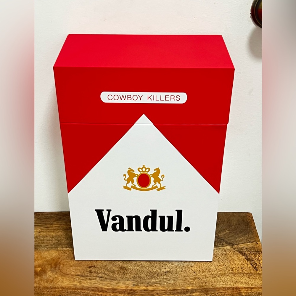 Cowboy Killers Marlboro Cigarette Size 11.5 Shoe Sneaker by Vandul